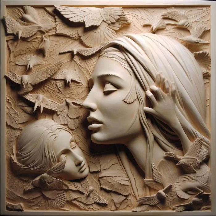 نموذج ثلاثي الأبعاد لآلة CNC 3D Art 